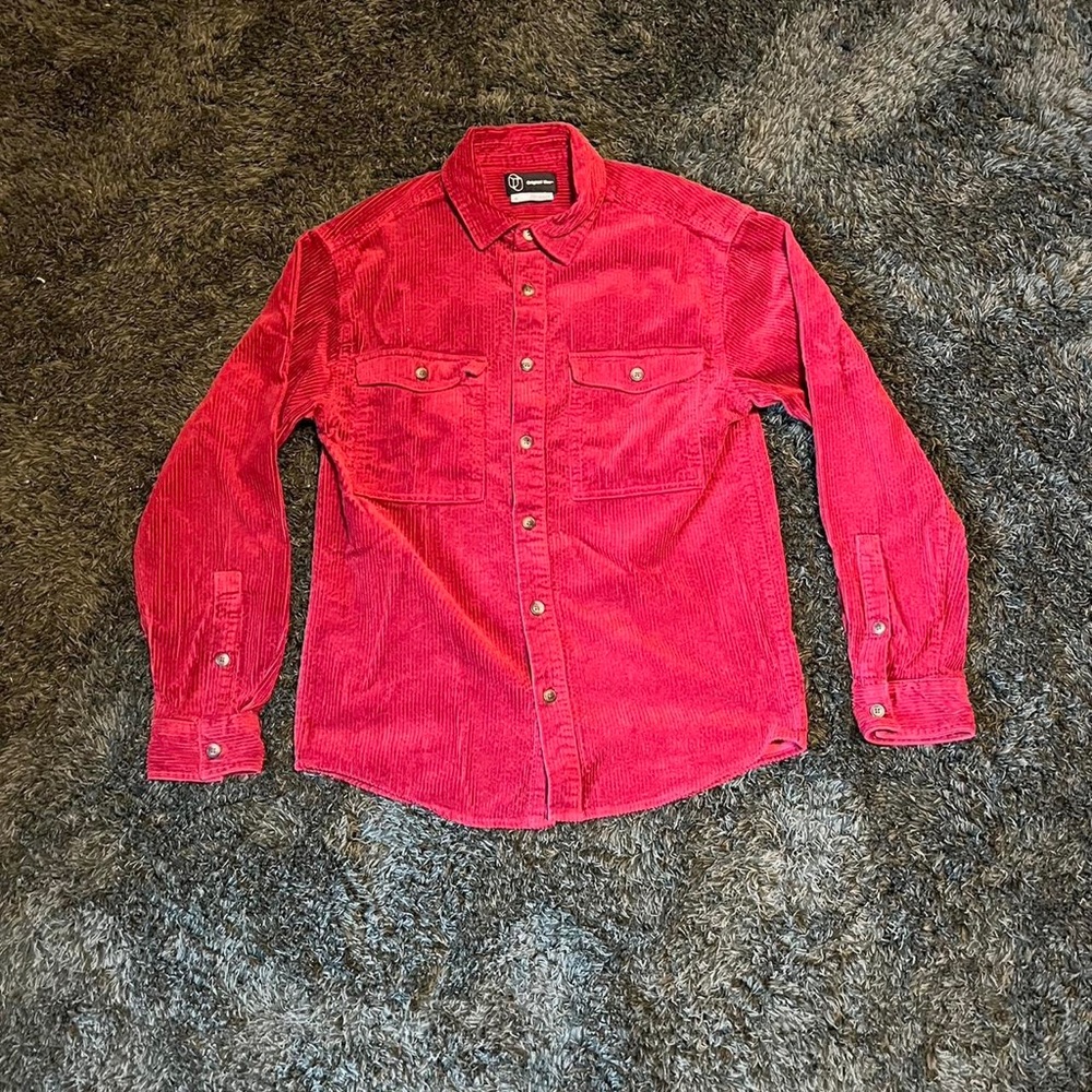 Red Corduroy Jacket